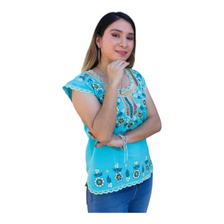 Blusa Yucateca Bordada Nicte