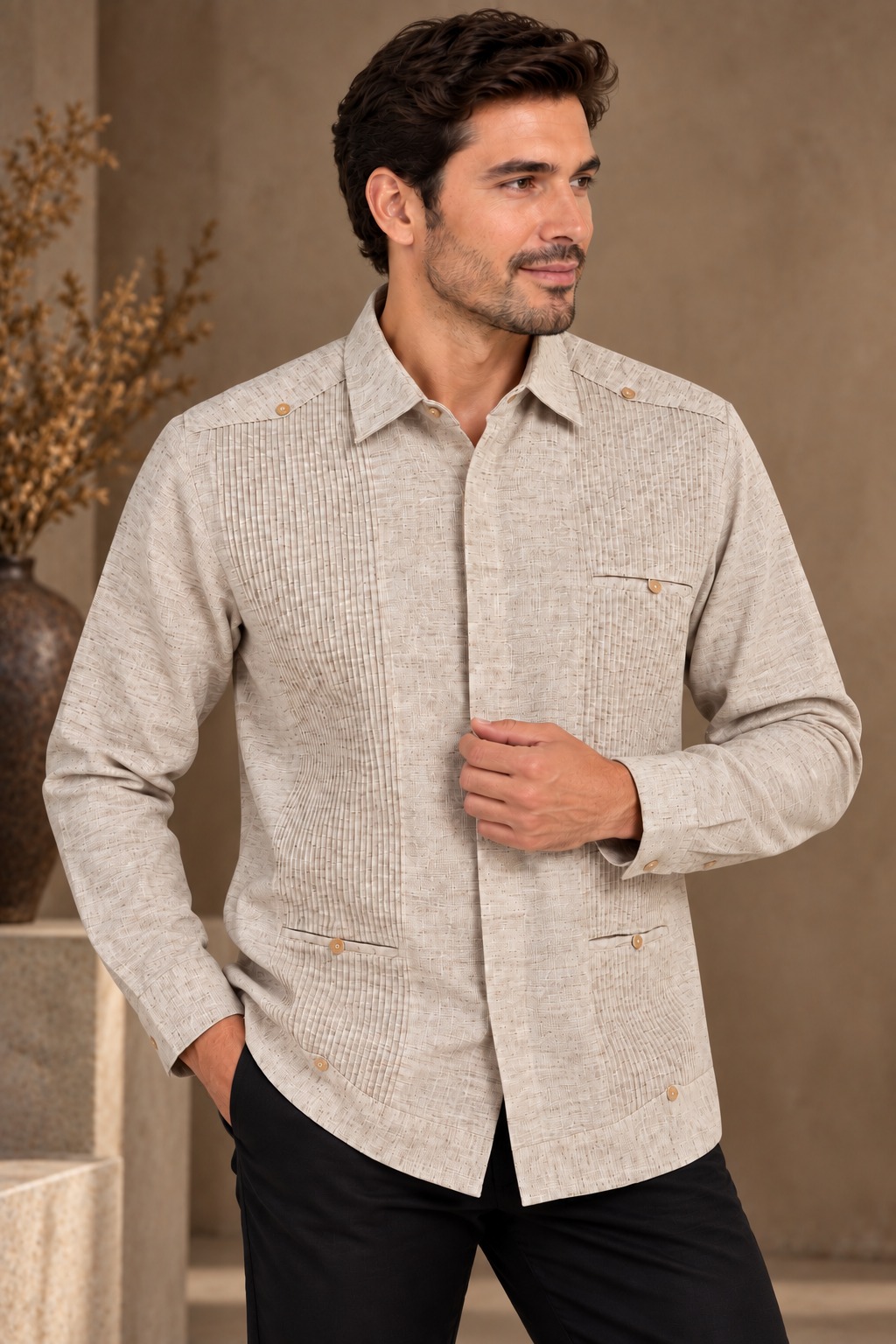 Guayabera Presidencial Slub ML - Image 15