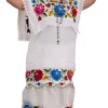 Terno Yucateco, Traje tradicional  Yucateco Bordado 18 cm