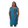 Vestido Yucateco Bordado Punto de Cruz Ceci 02 - Image 2